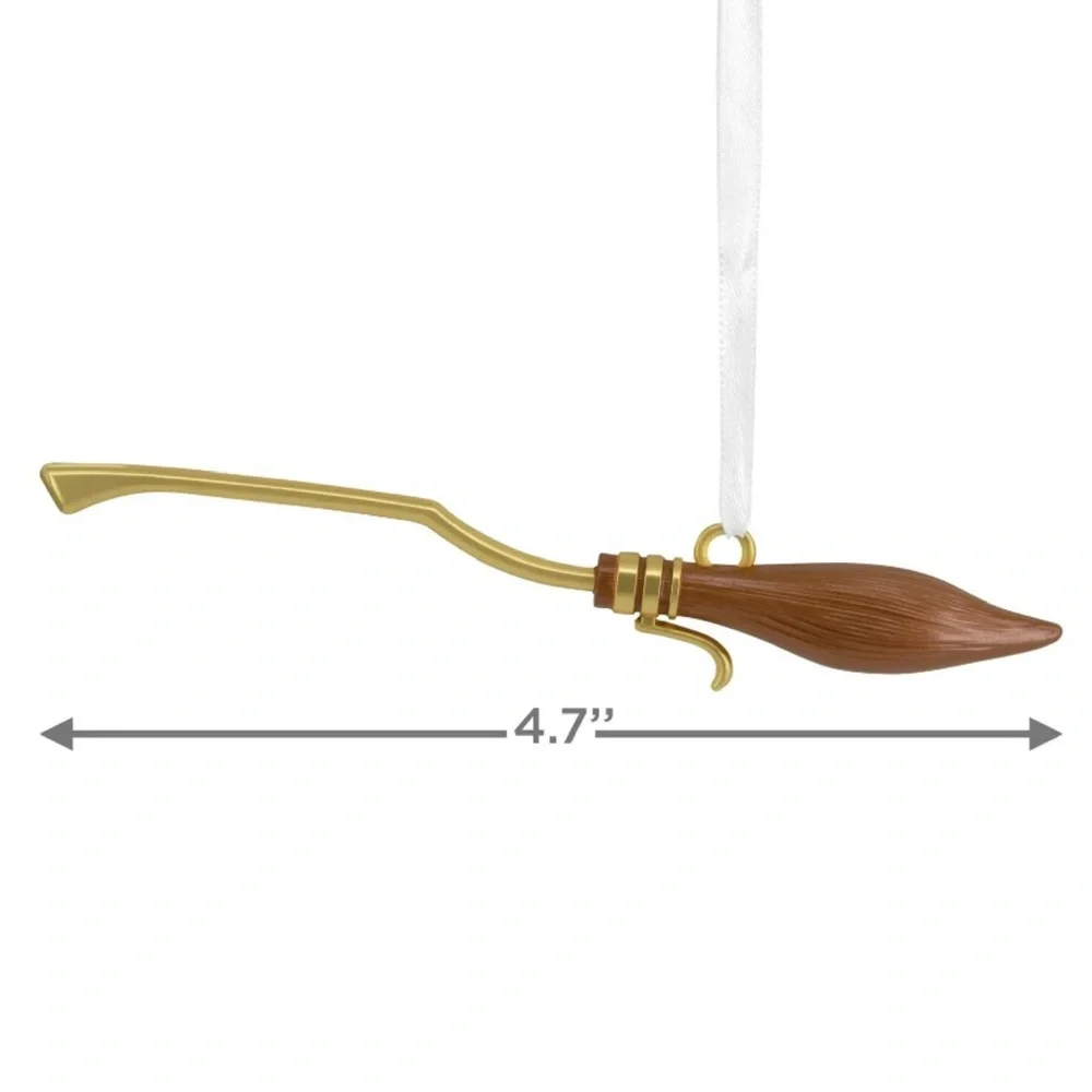 Hallmark Harry Potter “Nimbus 2000” Metal Christmas Ornament (NWT)